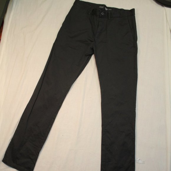 Old navy kaki pants dark blue 32x34 - Picture 2 of 6